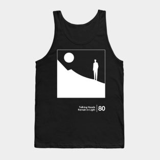 Talking Heads / Minimal Graphic Design Tribute Tank Top